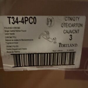 Polished Chrome Kitchen Faucet